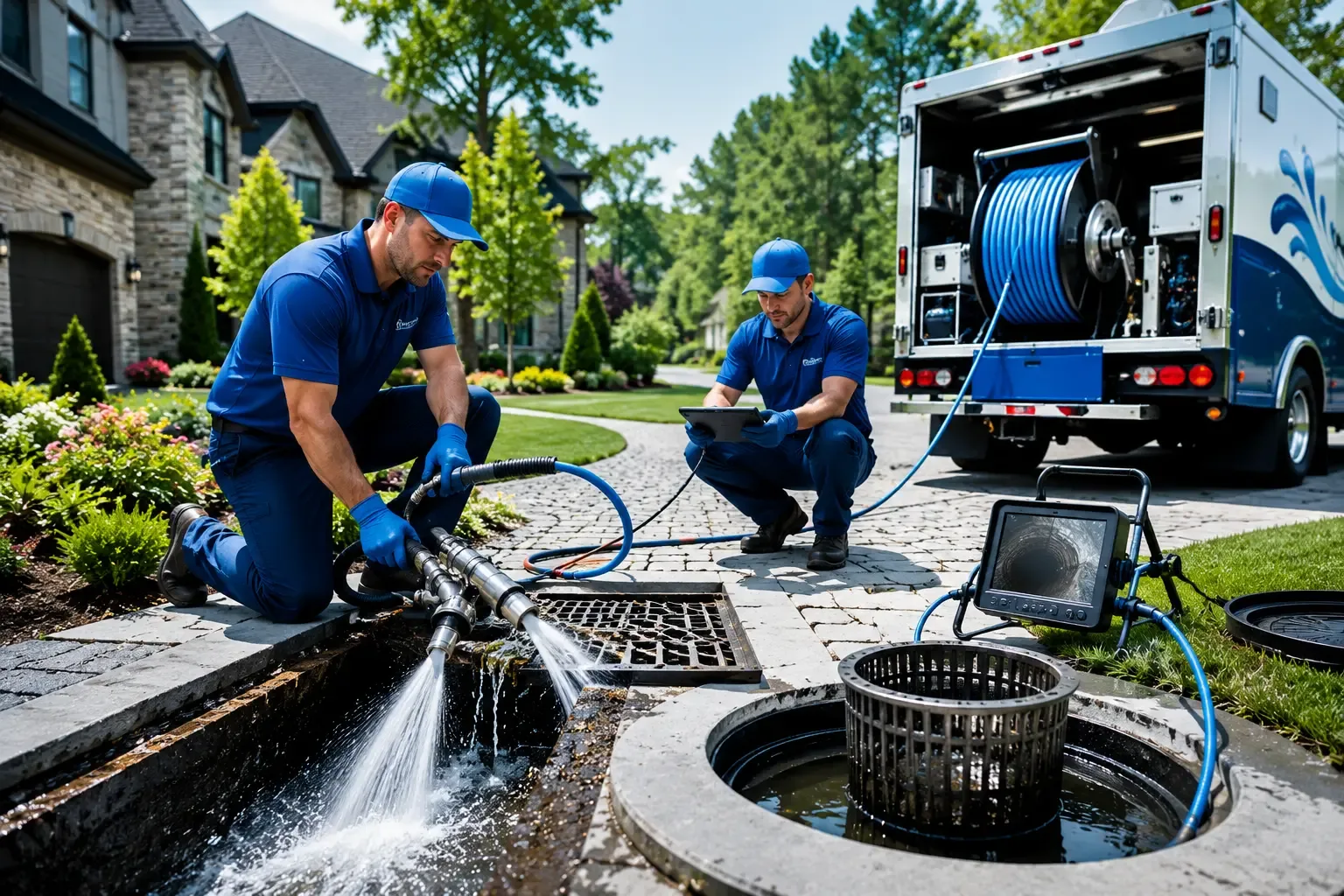 Local outdoor drain cleaning professionals in Middlebury, IN