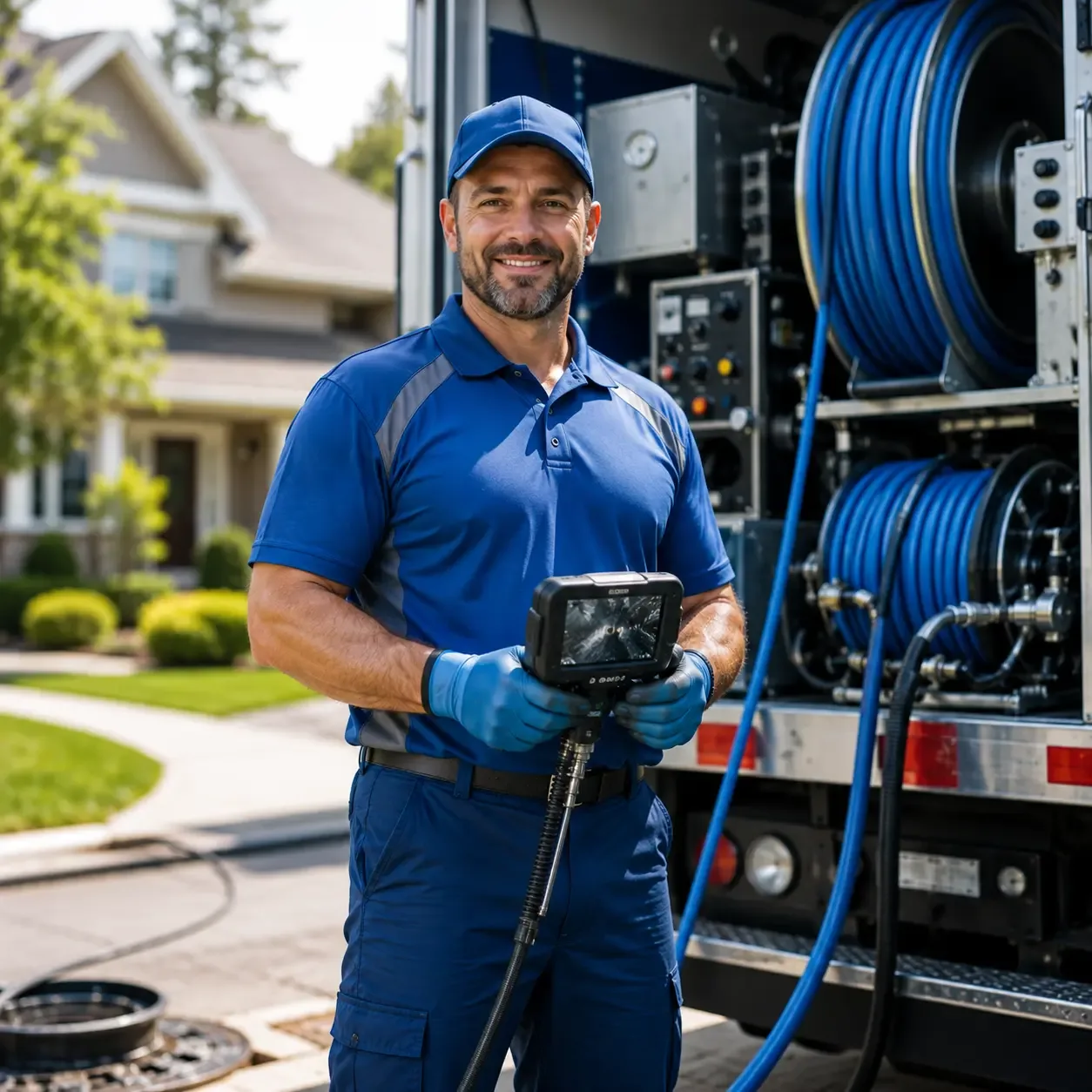 Local outdoor drain cleaning specialists in Middlebury, IN